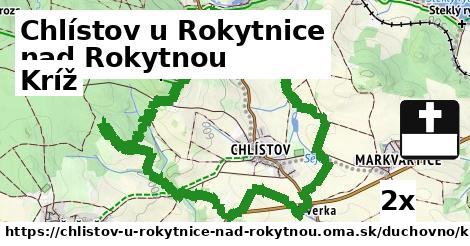 Kríž, Chlístov u Rokytnice nad Rokytnou