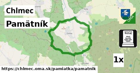 Pamätník, Chlmec