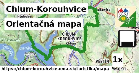 Orientačná mapa, Chlum-Korouhvice