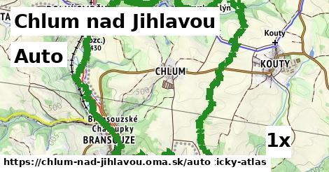 auto v Chlum nad Jihlavou