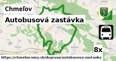 Autobusová zastávka, Chmeľov