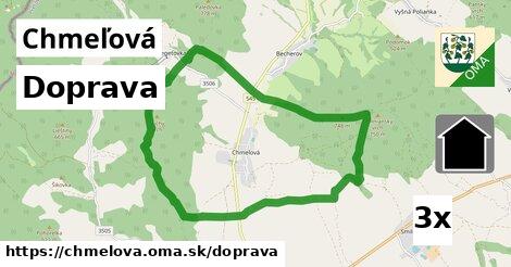 doprava v Chmeľová