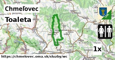 Toaleta, Chmeľovec
