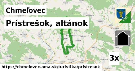 Prístrešok, altánok, Chmeľovec