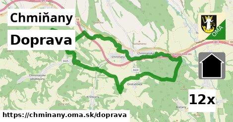 doprava v Chmiňany