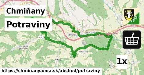 Potraviny, Chmiňany