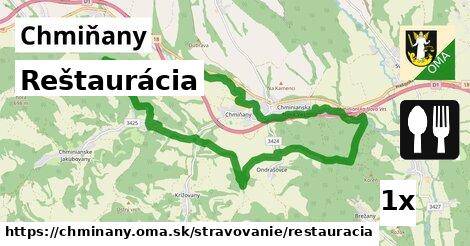 Reštaurácia, Chmiňany