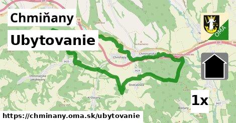 ubytovanie v Chmiňany