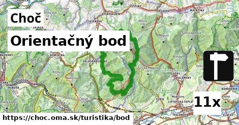 Orientačný bod, Choč