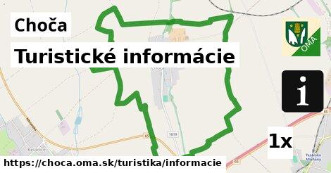 Turistické informácie, Choča