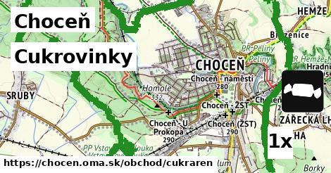 cukrovinky v Choceň