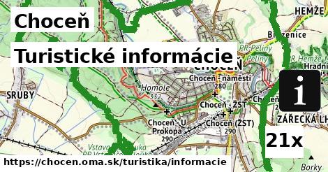 Turistické informácie, Choceň