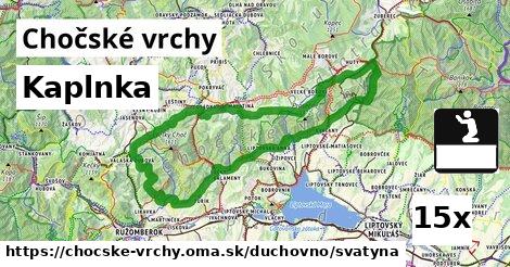 Kaplnka, Chočské vrchy