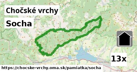 Socha, Chočské vrchy