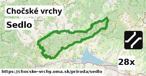 Sedlo, Chočské vrchy