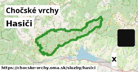 Hasiči, Chočské vrchy