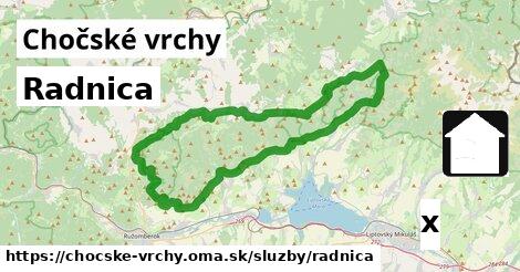 Radnica, Chočské vrchy