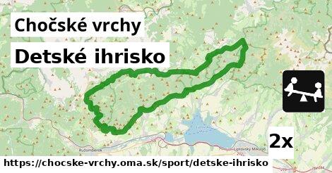 Detské ihrisko, Chočské vrchy