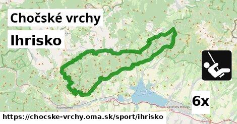 Ihrisko, Chočské vrchy