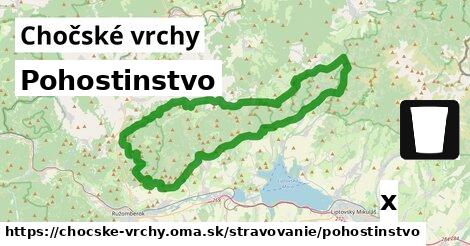 Pohostinstvo, Chočské vrchy