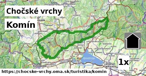 Komín, Chočské vrchy