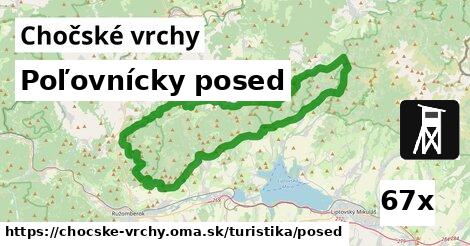 Poľovnícky posed, Chočské vrchy