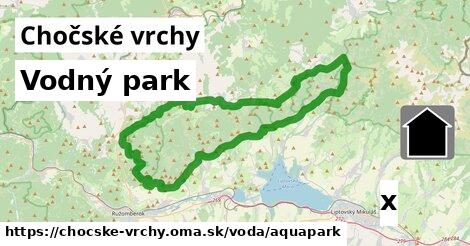 Vodný park, Chočské vrchy