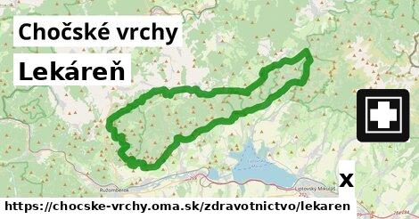 Lekáreň, Chočské vrchy