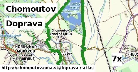 doprava v Chomoutov