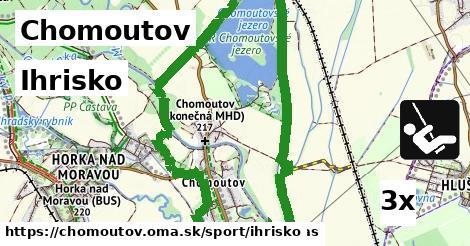 Ihrisko, Chomoutov