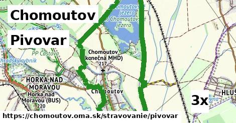 Pivovar, Chomoutov