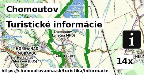 Turistické informácie, Chomoutov