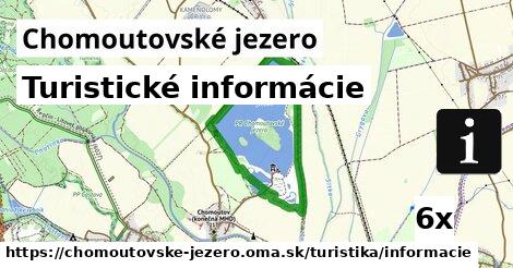 turistické informácie v Chomoutovské jezero