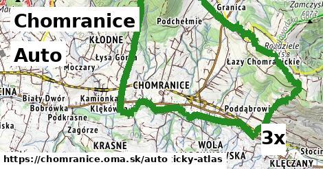 auto v Chomranice