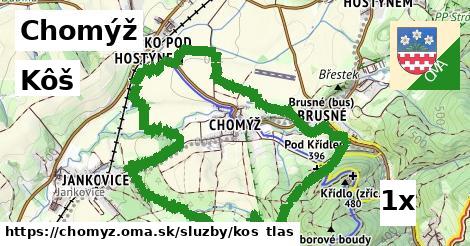 Kôš, Chomýž