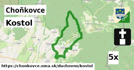 Kostol, Choňkovce