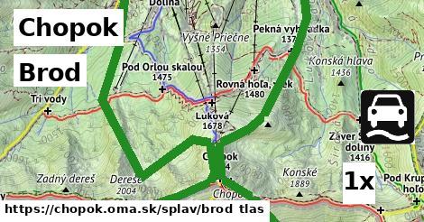Brod, Chopok