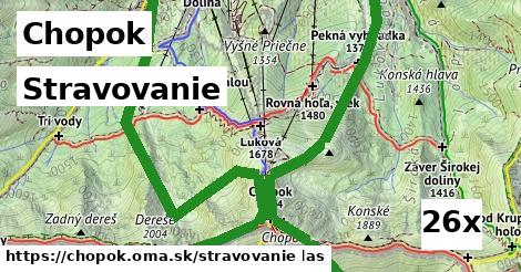 stravovanie v Chopok