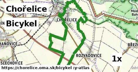 bicykel v Chořelice