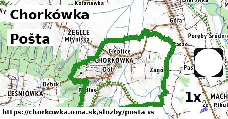 Pošta, Chorkówka