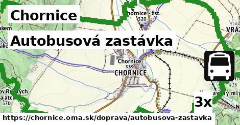 Autobusová zastávka, Chornice