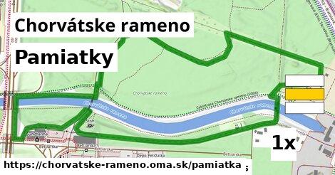 pamiatky v Chorvátske rameno