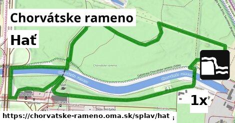 Hať, Chorvátske rameno