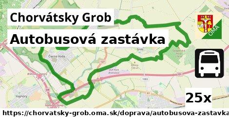 Autobusová zastávka, Chorvátsky Grob