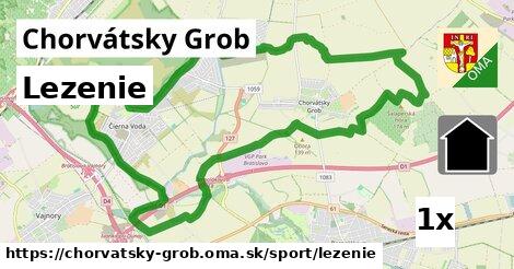 Lezenie, Chorvátsky Grob