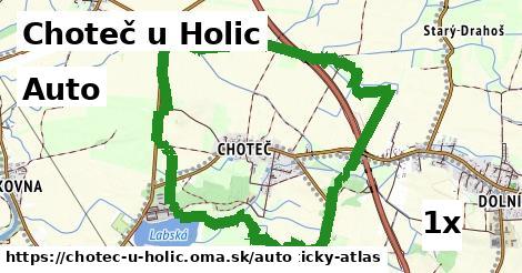 auto v Choteč u Holic