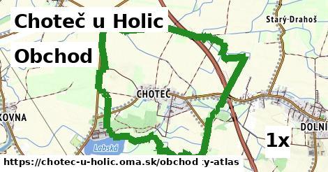 obchod v Choteč u Holic