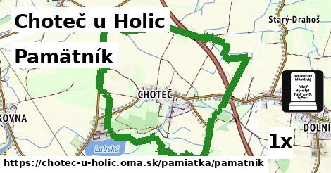 pamätník v Choteč u Holic