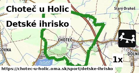 Detské ihrisko, Choteč u Holic
