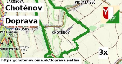 doprava v Chotěnov